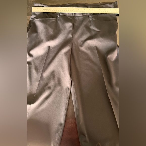 BCBGMAXAzria Wide Leg Capri Trousers in Black - Picture 6 of 7